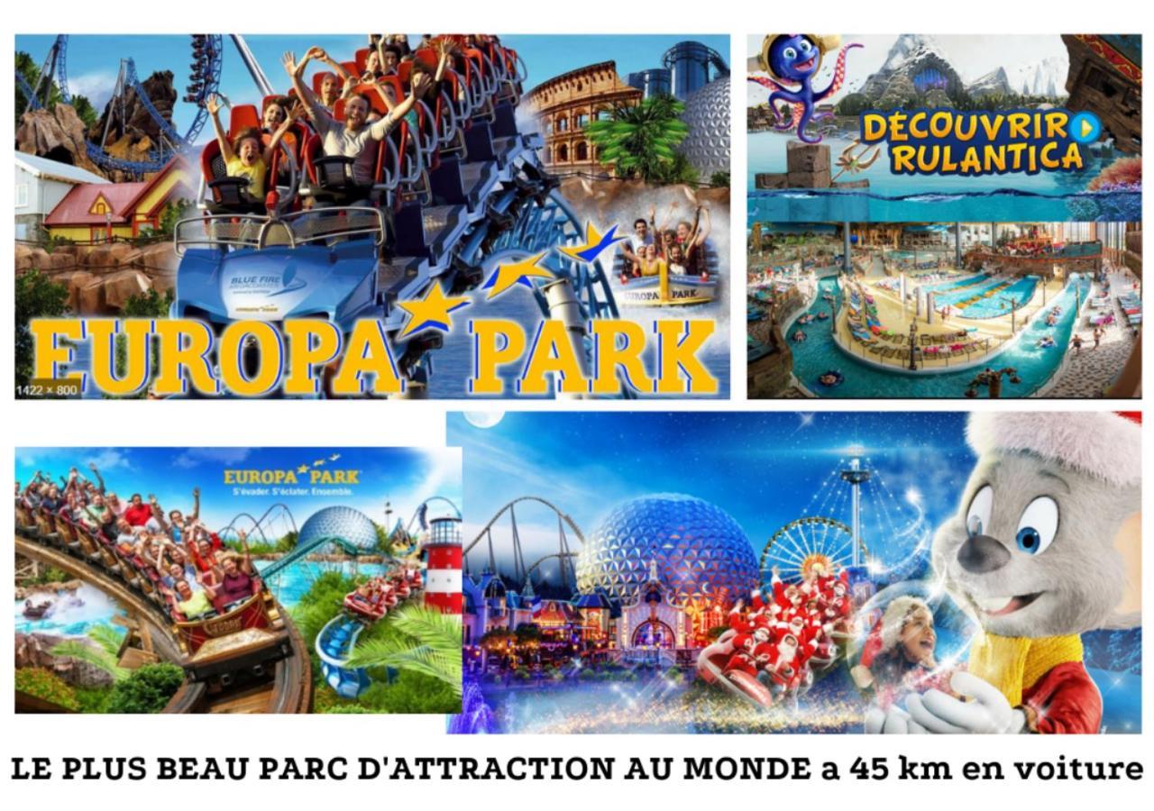Thann Colmar - 1 Chambre - 5 Pers - Parking Luaran gambar