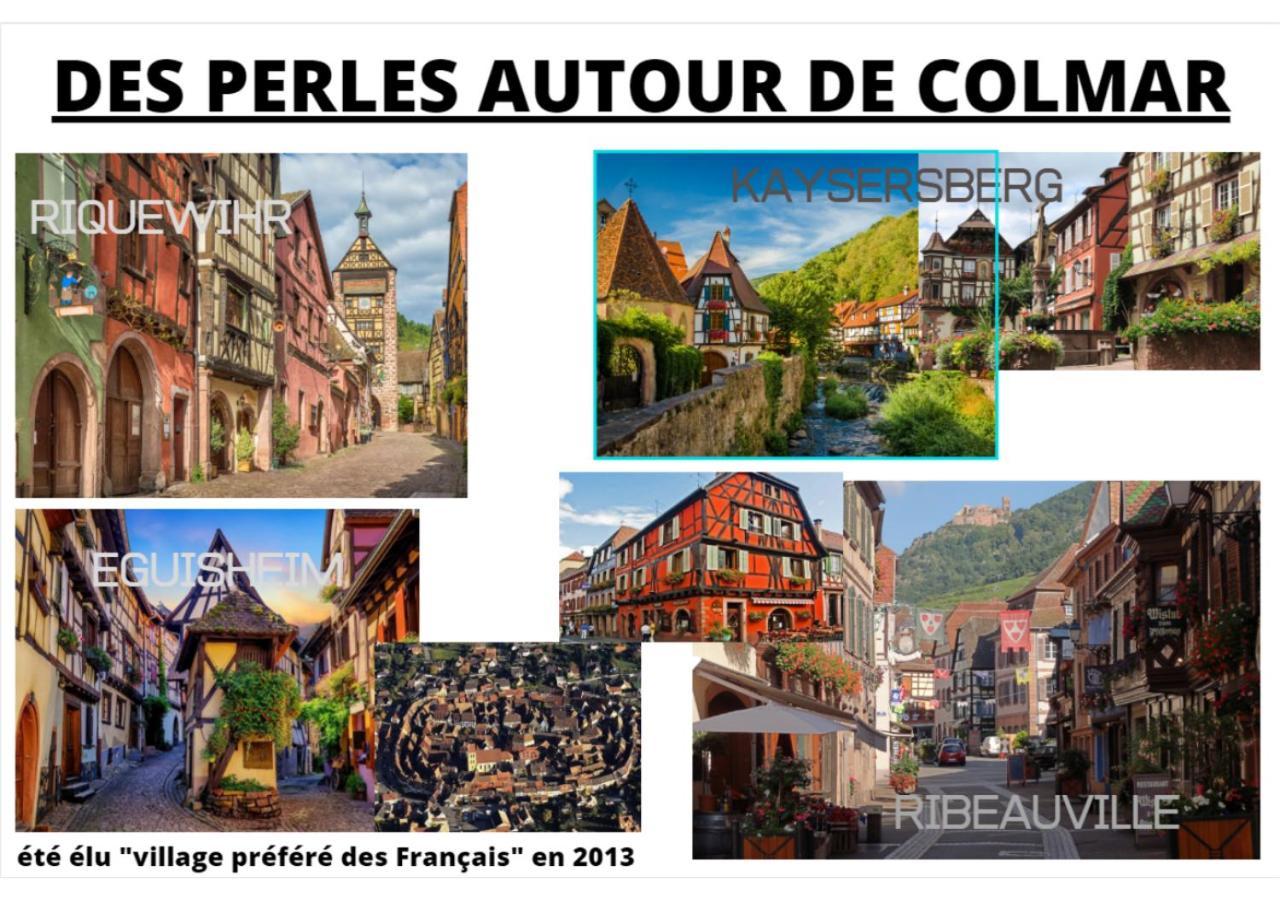 Thann Colmar - 1 Chambre - 5 Pers - Parking Luaran gambar